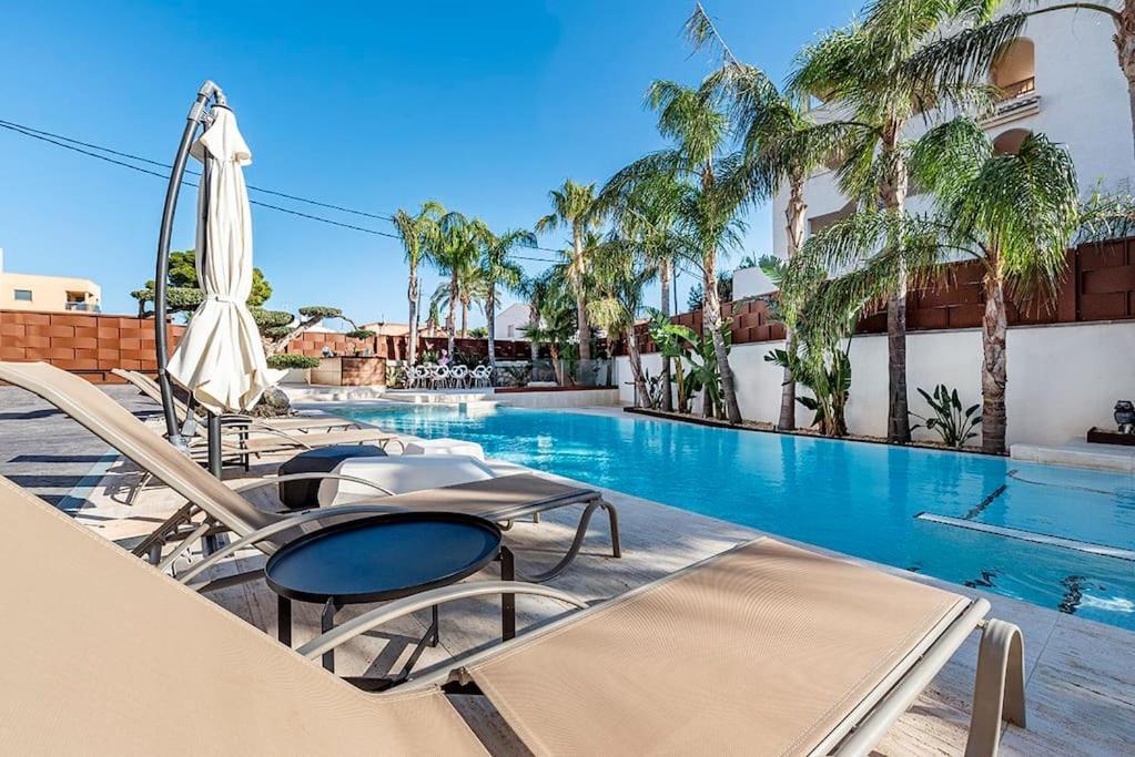 ミアミ・プラトーヤLuxury Casa Con Piscina, Wifi, 150M Dal Mareアパートメント エクステリア 写真